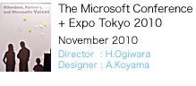 The Microsoft Conference + Expo Tokyo 2010